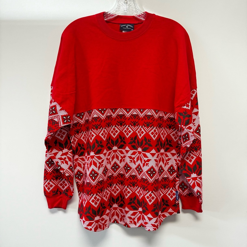 Spirit Jersey Brand Ugly Christmas Sweater Pullover DIY Customizable Unisex XS